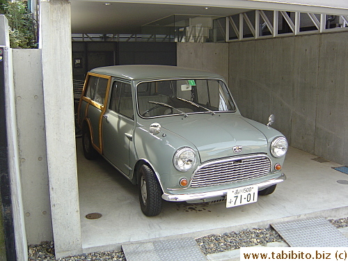 Cute gray car