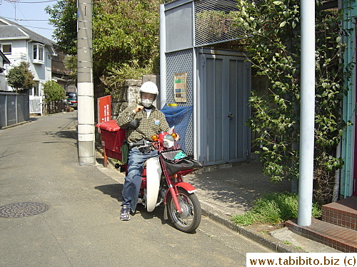 Our postman's probably the only working man in the entire country not wearing a uniform, how does he get away with it?