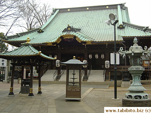 The temple, Myohoji