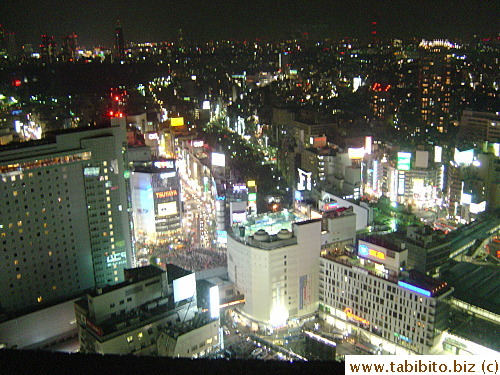 Night lights seen from Fung's room