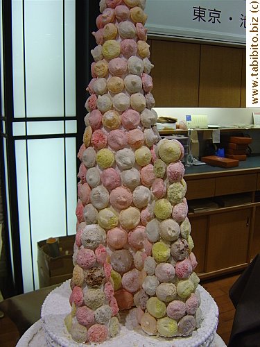 A tower of meringues