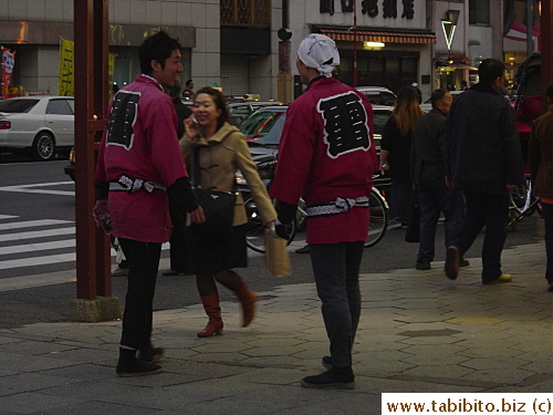 Pedicab men looking for the next customer