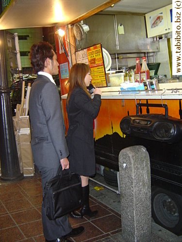 Getting kebab at 11 pm, Shibuya