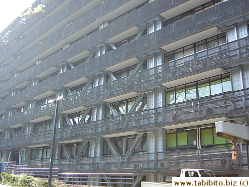KL used to work in this cyber-looking building, Tokyo University