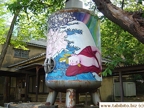 Disused water tank