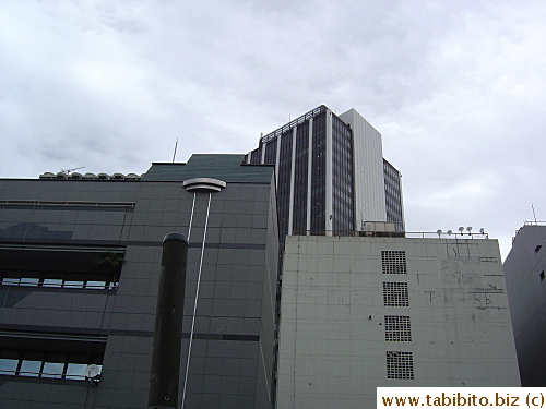 Buildings seen from KL's office windows