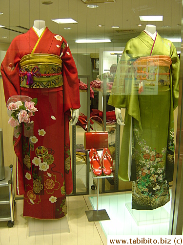 'Couture' kimonos