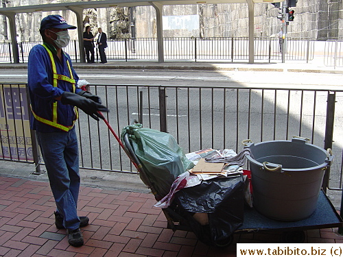 Hardworking cleaner