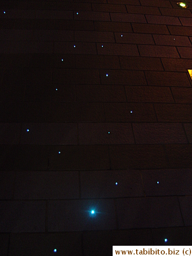 Stars light up the promenade