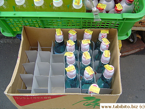 Marble pops on sale at a local vegie shop