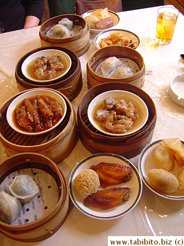 Some of our dim sum 