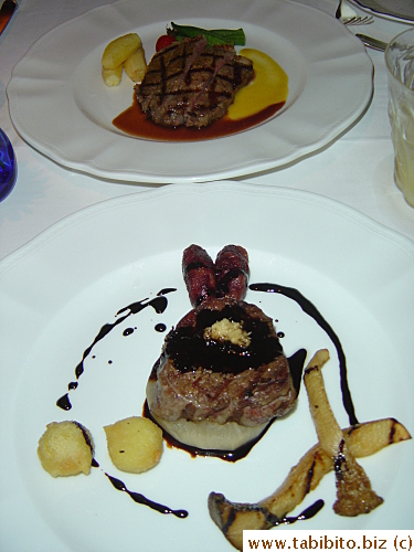 Our meat course