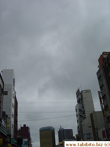 At 1pm, the sky looked like this and never lit up for the rest of the day