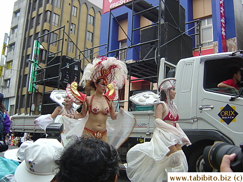 Samba Carnival is all about women dressed like her