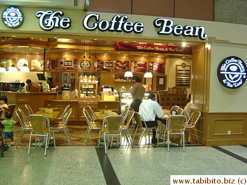 The caf� where KL had the last drink before leaving Kuala Lumpur
