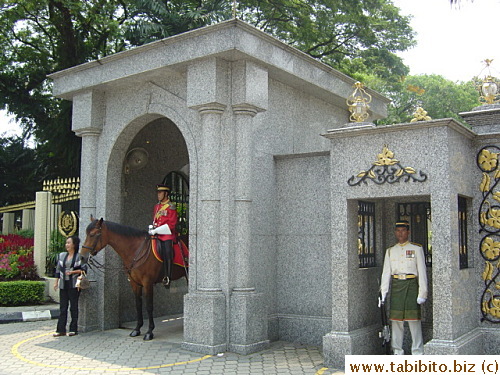 Guards at the Palace gates