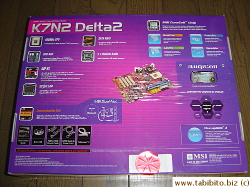 New motherboard that KL bought