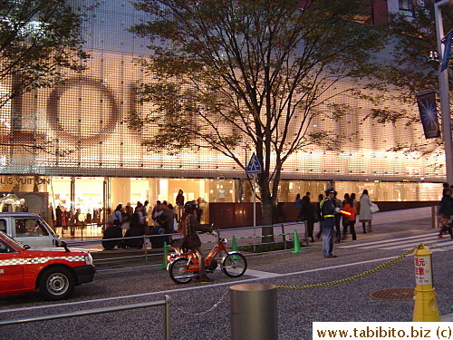 The world's largest LV store, in Tokyo of course. Japan accounts for a third of its sale world wide