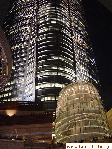 Mori Tower at night