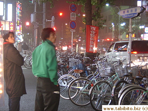 Quite a few ambulances and police cars also came, I was standing too far from them to take their photo.  These two men stopped to see the arriving rescue forces