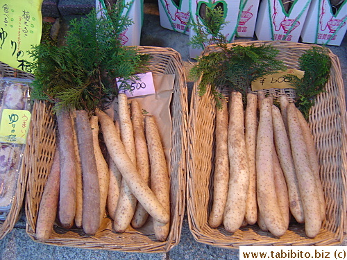 A slightly different kind of Japanese yam