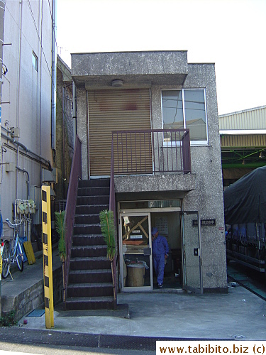 This little shop on the second story is well protected from evil spirits who can't even get past the staircase