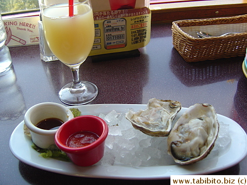 KL's oysters from Tasmania, Australia