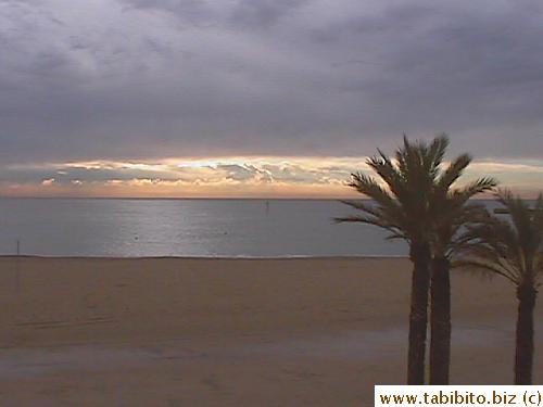 The first time we saw Mediterranean sea was in Barcelona