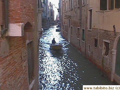 A canal in Venice