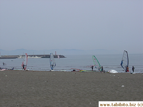 Wind surfers