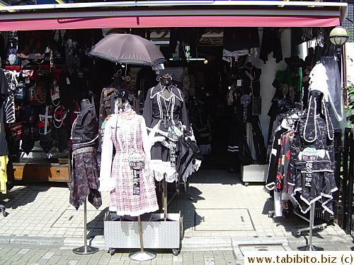 A shop selling costumes