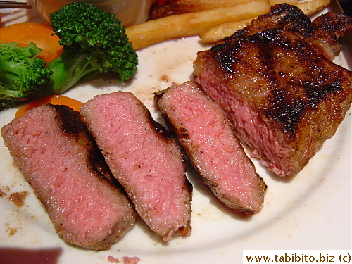 Cooked to perfection: Medium-well
