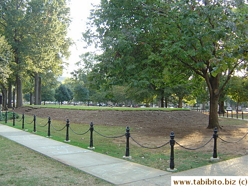 The Mound in the quad
