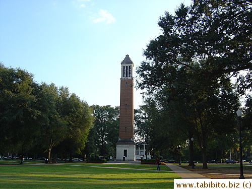 Denny Chimes in the main quad