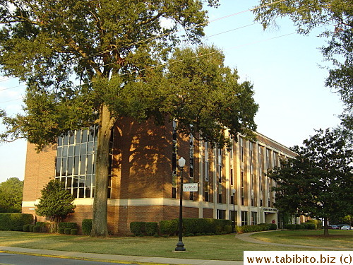 The old Student Health Center, Russell Hall, where I took many nursing classes. Now there is a second student health center much bigger than this one