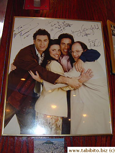 An autographed picture of the actors