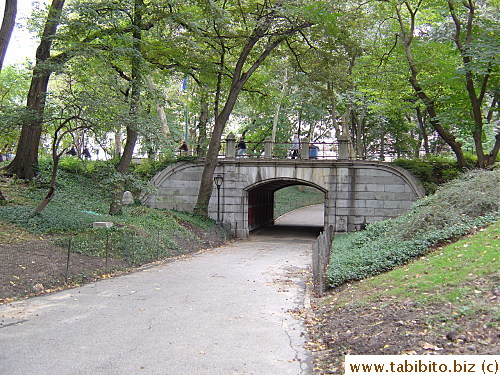 A short tunnel in Central Park