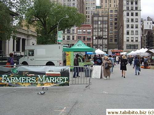 Farmers Market in Union Square