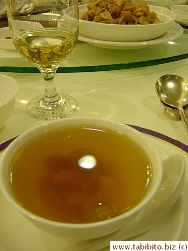 Ginseng and chicken soup
