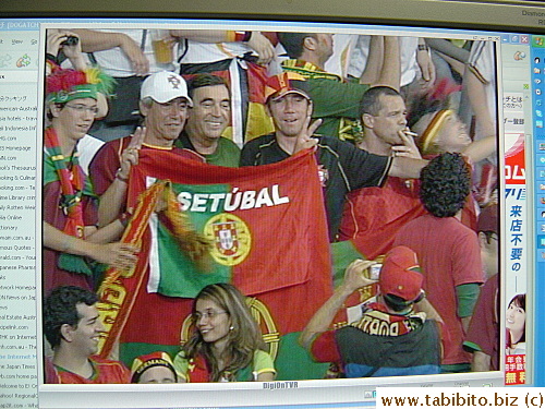 Portugal fans