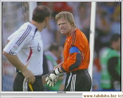 Oliver Kahn's last World Cup appearance