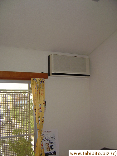 The other old air-con upstairs is useless and drips as well