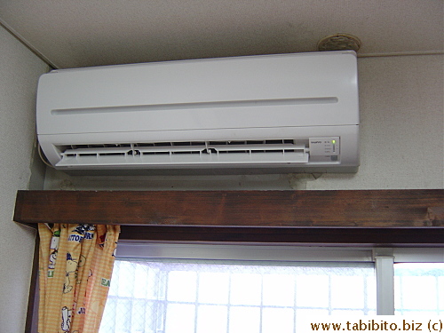 New air-con installed, hooray!