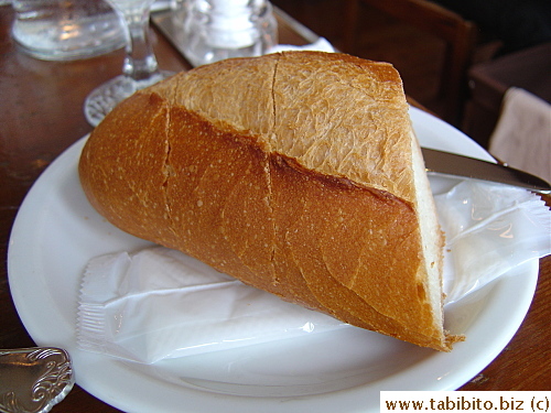 The terrible French bread