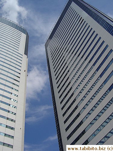 Tall buildings in Toyosu