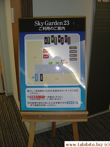 Sky Garden information board