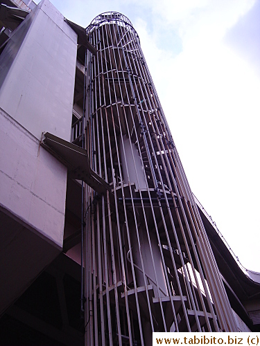 An unusual staircase in the area