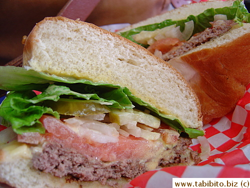Original Big Burger $4.3  The patty was juicy and full of smoky flavor.  Bun to meat ratio is slightly off, but I love bread so I happily chowed down the soft bun