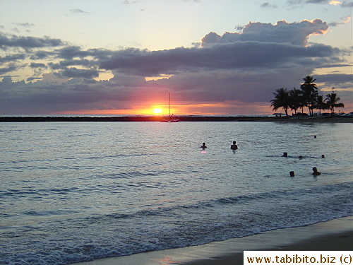 Hawaiian sunset