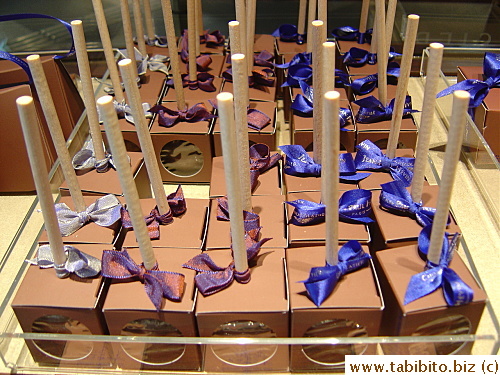 Chocolate lollipops?